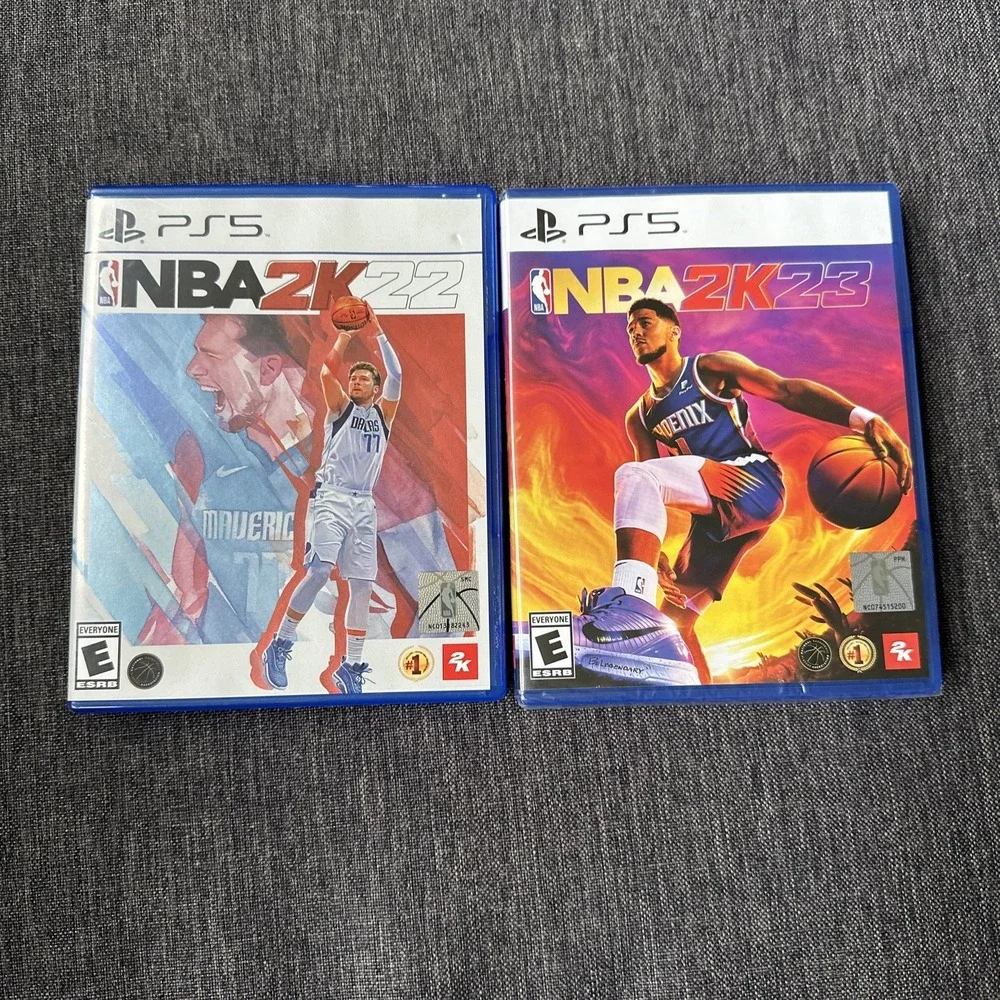NBA 2K23 & NBA 2K22 - Sony PlayStation 5 One New Sealed One New Unsealed *READ*